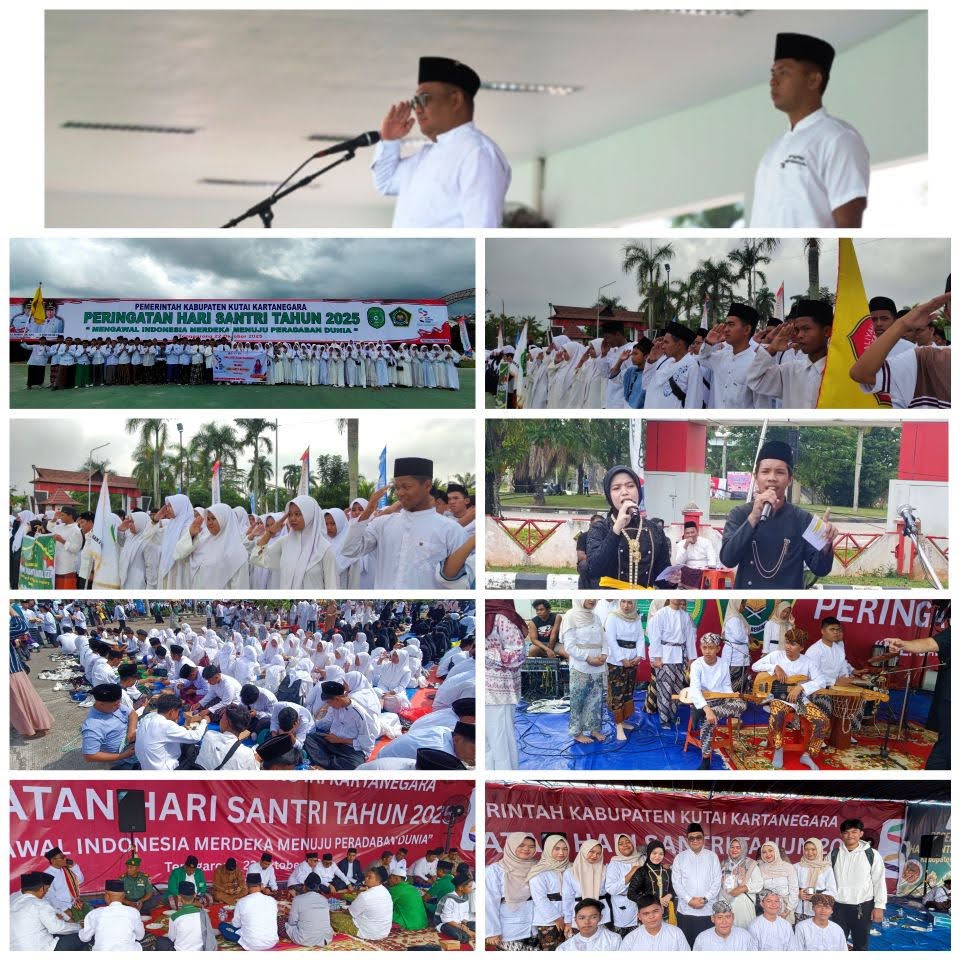MAN 2 Kukar Hadiri Upacara Peringatan Hari Santri Nasional Tahun 2025